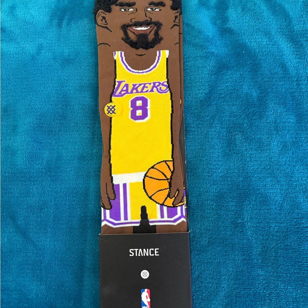 Rare Kobe Bryant Stance Socks